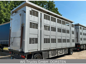 Menke-Janzen 3 Stock Hubdach Tränken  - Livestock trailer: picture 1