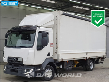 Renault D 210 4X2 DayCab Ladebordwand Euro 6 - Curtainsider truck: picture 1