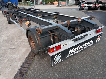 Hofmann BDF Jumbo Lafette 7,15/7,42 0,97-1,12m ex Behörd  - Container transporter/ Swap body trailer: picture 1