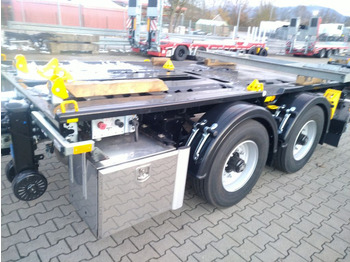 Hüffermann 2-A-MINI-CARRIER Safetyfix verzinkt NEU Vollauss  - Roll-off/ Skip trailer: picture 1