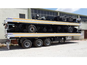 LIDER 2023 MODEL NEW DIRECTLY FROM MANUFACTURER FACTORY AVAILABLE READY - Container transporter/ Swap body semi-trailer: picture 2