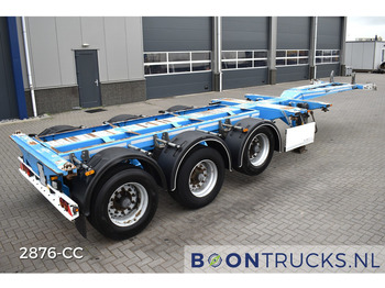 D-Tec FLEXITRAILER | 2x20-30-40-45ft HC * 3x EXTENDABLE * NL TRAILER - Container transporter/ Swap body semi-trailer: picture 1