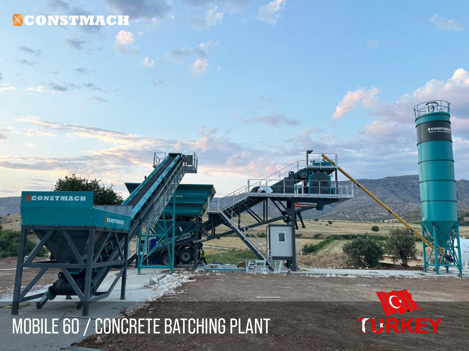 Constmach Concrete Batching Plants & Crushing and Screening Plants - Construction machinery - Year: 2025, new undefined: picture 7