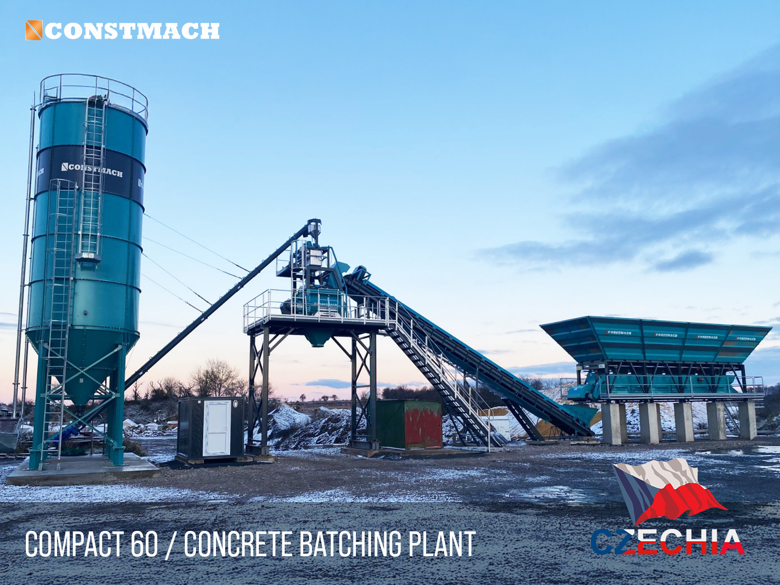 Constmach Concrete Batching Plants & Crushing and Screening Plants - Construction machinery - Year: 2025, new undefined: picture 1
