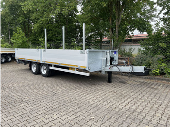 Low loader trailer Möslein  14,4 t Tandem- Pritschenanhänger- Tieflader: picture 4