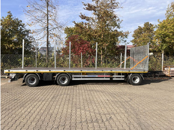 Dropside/ Flatbed trailer Möslein  3 Achs Jumbo- Plato- Anhänger, 10,5 m Ladefläch: picture 2