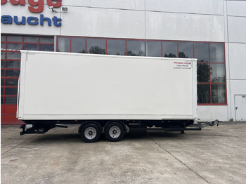 Closed box trailer Möslein  Tandem Koffer, Ladebordwand + Durchladbar: picture 5