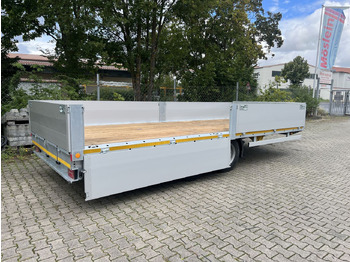 Low loader trailer Möslein  Tandem- Pritschenanhänger- Tieflader: picture 4
