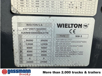 Tipper semi-trailer Wielton NW-3, Liftachse, Stahlmulde ca. 26m³: picture 2