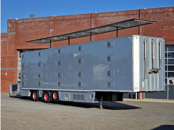 Livestock semi-trailer