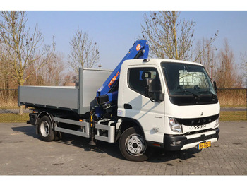 Crane truck FUSO Canter 7C18 | 4X2 | 3-WAY TIPPER | PM 6.5 KRAN /CRANE: picture 4