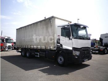 Curtainsider truck RENAULT C380.26: picture 2