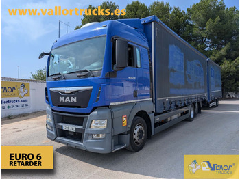 Curtainsider truck MAN TGX 26.440