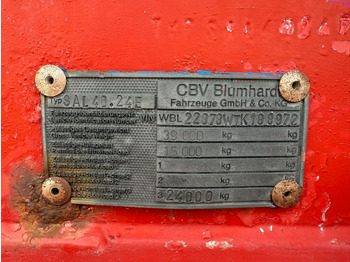 Tank semi-trailer Blumhardt 3 axle 29.000 L ADR Tank trailer: picture 5 Tank semi-trailer Blumhardt 3 axle 29.000 L ADR Tank trailer: picture 5