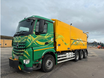 Vacuum truck Mercedes-Benz 3258 RHD 8x4-4 Wiedemann Super 1000 Recycler: picture 2