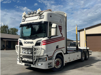 Log truck SCANIA R 730
