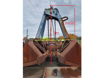 Material handling equipment Verstegen 11m³ Clamshell Grab: picture 2