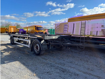 Roll-off/ Skip trailer HUEFFERMANN 2-achs Abrollanhänger HAR 18.70 Containeranhänger: picture 2