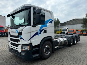 Tank truck, Crane truck Scania G 410 B8x2*6 NB LNG Fahrgestell Nebenantrieb: picture 2