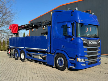 Crane truck SCANIA R 500