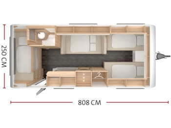 New Caravan Tabbert Vivaldi 560 EMK 2,5 3 Pakete Tabbert Vivaldi 560 EMK 2,5 3 Pakete: picture 2