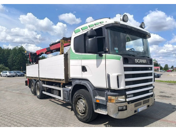 Dropside/ Flatbed truck SCANIA 144