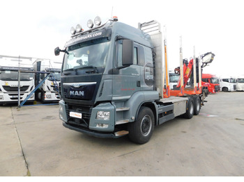 Log truck MAN TGS