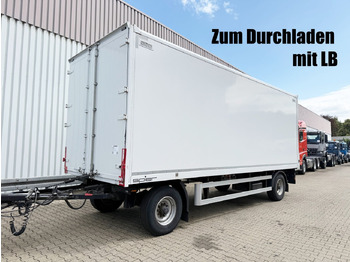 Closed box trailer