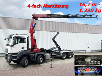 Hook lift truck MAN TGS 35.480