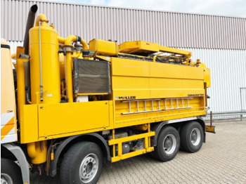 Vacuum truck Mercedes-Benz Actros 3243 K 8x4/4 Actros 3243 K 8x4/4, Müller Saug- und Spülwagen ca. 17m³, Rechtslenker: picture 5