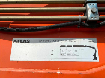 Leasing of Mercedes-Benz Arocs 2545 L/6x2/4 Arocs 2545 L/6x2/4, Atlas Kran, 145.2-A19 VB, 9,4m-1.51 to, Lenkachse, entlastbar, Retarder, Klima, Mercedes-Benz Arocs 2545 L/6x2/4 Arocs 2545 L/6x2/4, Atlas Kran, 145.2-A19 VB, 9,4m-1.51 to, Lenkachse, entlastbar, Retarder, Klima,: picture 3