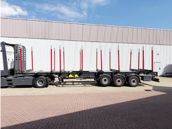 Log semi-trailer Schwarzmüller 3-Achs Holzauflieger 3-Achs Holzauflieger, Liftachse, MEHRFACH VORHANDEN!: picture 4