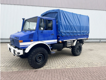 Box truck, Municipal/ Special vehicle Unimog U 1300 L 4x4 U 1300 L 4x4, Ex-THW Dachluke: picture 1