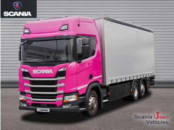 Curtainsider truck SCANIA R 410