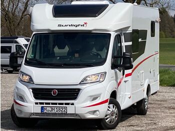 Semi-integrated motorhome Sunlight T66, Längsbetten, SAT, RFK, Navi, Spurhalteassit: picture 1