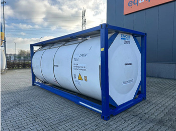 Storage tank for transportation of chemicals CIMC 20FT ISO, 25.090L / 1-COMP / 3 BAFFELS / T12 / 4 manholes / ADR valid until 02/2027: picture 4 Storage tank for transportation of chemicals CIMC 20FT ISO, 25.090L / 1-COMP / 3 BAFFELS / T12 / 4 manholes / ADR valid until 02/2027: picture 4