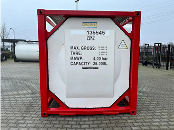 Storage tank for transportation of fuel SINGAMAS 20FT ISO, 26.000L/1-COMP/3 BAFFELS/3 manholes, 5Y inspection: 06/2027: picture 5