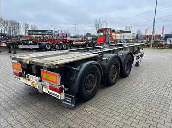 Container transporter/ Swap body semi-trailer TURBO'S HOET 20FT/30FT, ADR (FL, AT), empty weight: 3.720kg, liftaxle, SAF disc: picture 3