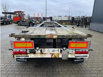 Container transporter/ Swap body semi-trailer TURBO'S HOET 20FT/30FT, ADR (FL, AT), empty weight: 3.720kg, liftaxle, SAF disc: picture 4