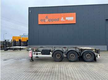 Container transporter/ Swap body semi-trailer TURBO'S HOET 20FT/30FT, ADR (FL, AT), empty weight: 3.720kg, liftaxle, SAF disc: picture 2