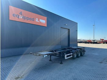 Container transporter/ Swap body semi-trailer VAN HOOL 20'/30'