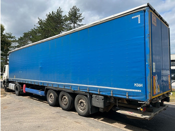 Curtainsider semi-trailer Krone 3-AXLES TRAILER - SAF DISC - LIFT + STEERING AXLE - TAILLIFT: picture 2