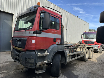 Hook lift truck MAN TGA 26.400 6x4 AJK 20T - 5430mm - MANUAL GEARBOX - STEEL SPRING / BLATT - BIG AXLES / AP ACHSEN: picture 4