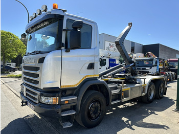 Hook lift truck Scania G450 6x4 HAAKSYSTEEM AJK 20T - 5760mm - 3m90 WB - BLADVERING / NAAFREDUCTIE - EURO 6 - BE TRUCK: picture 3