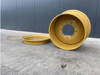 New Wheels and tires for Construction machinery Cat 140H / 140M / 140K / 160H / 160M Rim: picture 4