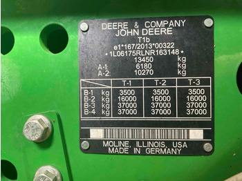 Farm tractor JOHN DEERE 6R 175