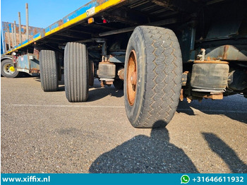 Dropside/ Flatbed semi-trailer Nooteboom 3-ass. Vlakke uitschuifbare oplegger / 3x gestuurd: picture 5