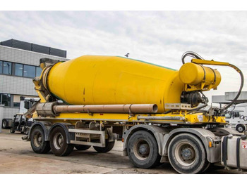 Concrete mixer semi-trailer DE BUF BETON MIXER/MALAXEUR/MISCHER12M3: picture 2