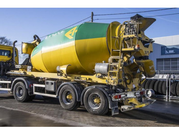 Concrete mixer semi-trailer DE BUF MIXER/MALAXEUR/MISCHER-10M3 (gestuurd/gelenkt/dir./steering): picture 5