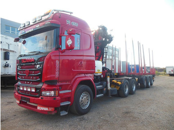 Log truck SCANIA R 450